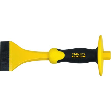 Stanley – Ciseau de carreleur 75 x 275 mm – Acier au chrome vanadium – Poignée bimatière pour confort – 418331