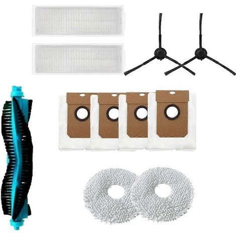 Pièces détachées pour aspirateur Cecotec Conga 11090 Spin Revolution : brosse principale, filtre, sac à poussière et accessoires de rechange (1/5)