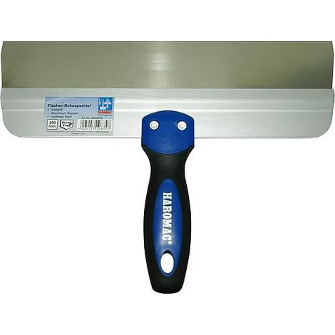 Spatule Deko plate 250 mm Haromac, avec poignée Soft et dos alu (1/5)