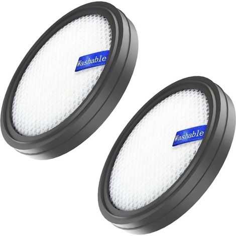 2 pièces d'accessoires de filtre pour aspirateur PrettyCare W200 / W300 / W400 / P1 / P2, pièces de rechange de microfiltre lavables, (1/3)