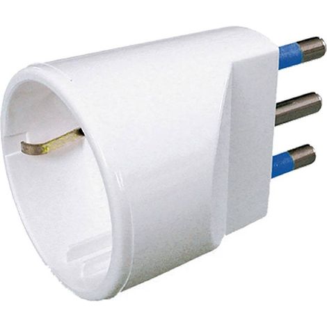 ADATTATORE SINGOLO art.CE18B - spina 2P + T 16A - scatola appendibile
