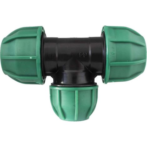 Raccordi a compressione Tee professionale Diametro 25mm PN10