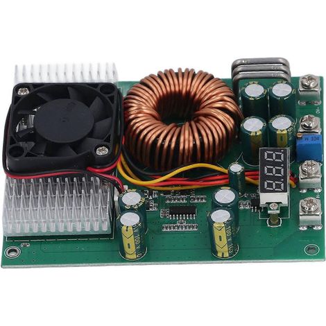 1000W 50A DC/DC-Abwärtswandler DC25‐90V auf DC2,5‐50V Einstellbarer Abwärtswandler mit Spannungsanzeige für (1/4)