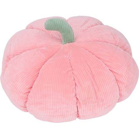 Coussin décoratif citrouille rose, multifonctionnel et innovant, doux et moelleux, idéal pour offrir ou décorer votre intérieur. (1/5)