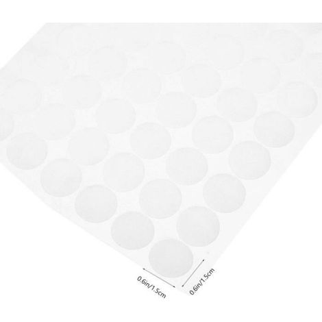 1000 paires de points adhésifs auto-adhésifs, dos collant nylon de crochets de boucle adhesif - bande adhesive quincaillerie (1/4)