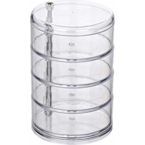 Wenko Organizador Cosmética Torre Transparente (1/5)