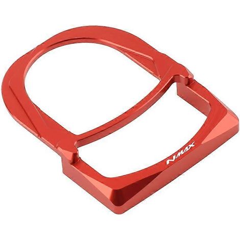 Convient aux modèles Yamaha NMAX155/125 avec serrure de porte électrique modifiée : cache décoratif en alliage d'aluminium, protection pour modèles 20-24 (rouge inclus). (1/5)