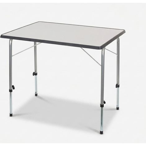Table d'appoint pliable réglable en hauteur Professional 80x60 (1/5)