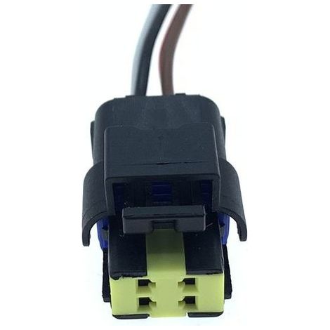 15369055 Capteur de température du liquide de refroidissement pour phares antibrouillard à LED de voiture, connecteur 4 broches DJ7045A-1.5-21 -- Connecteur simple