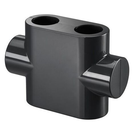 OVENTROP Cache design droit pour Multiblock T/TU/TQ anthracite, 1184088