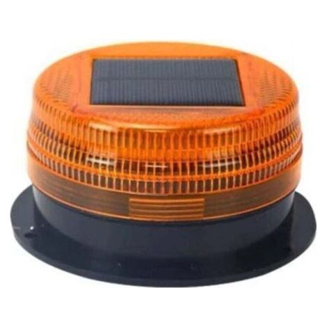 Projecteur solaire magnétique haute performance pour toit, lampe torche pour engins de chantier, feu de stationnement solaire pour une utilisation nocturne, jaune (1/2)