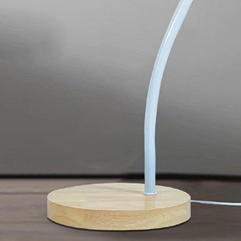 Hochwertige, Instagram-taugliche Tischleuchte mit modernem, minimalistischem Plissee-Design, die japanische Retro- und skandinavische Einflüsse vereint geeignet für Wohnzimmer, Sofa, Schlafzimmer oder (1/5)