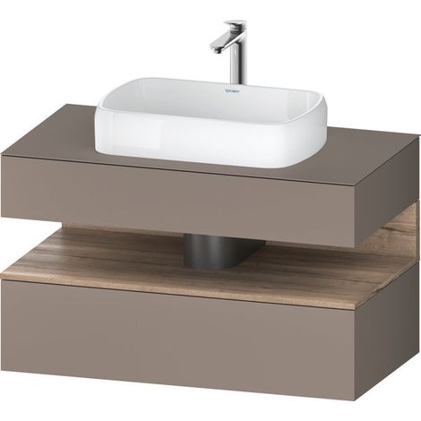 Duravit Collection One Konsolenwaschtischunterbau, 1 Auszug, 1 (1/2)
