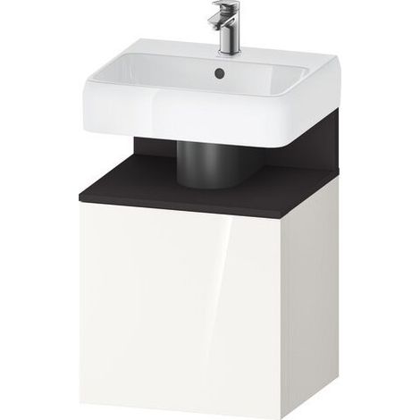 DURAVIT QA4077L80220000 QTG WTU WH Éc. 490x420x645 Blanc brillant H