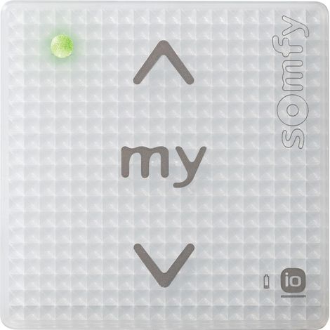 Somfy Smoove 1 IN io Transmisor mural blanco domótica