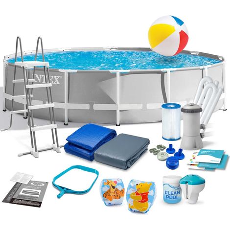 Rahmen-Gartenpool 457 x 122 cm 17in1 INTEX 26726