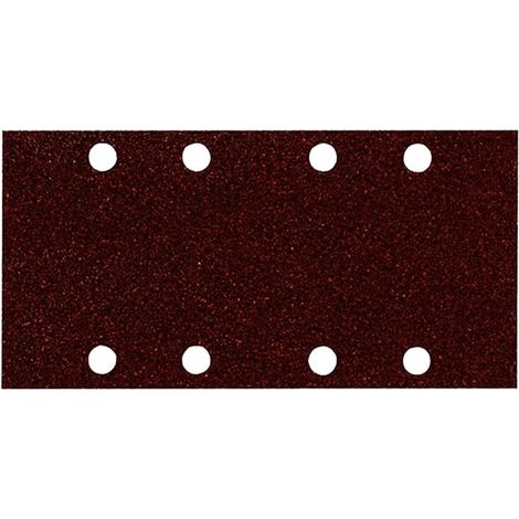 Lot de 50 bandes abrasives 93 x 228 mm Grain 100
