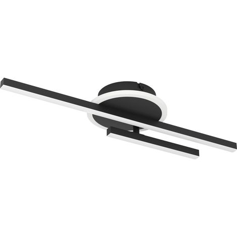 Plafonnier LED, lampe plafond pivotante en forme de barre (1/3)