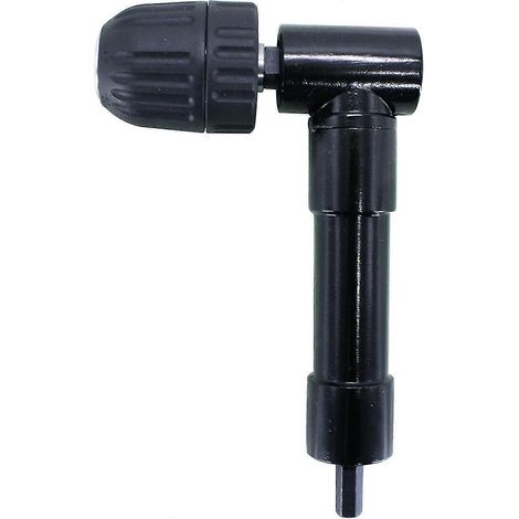 (r) Foret à angle droit de haute qualité de 0,8 à 10 mm avec rallonge d'angle droit professionnelle sans clé et adaptateur de serrage à changement rapide pour les espaces de travail restreints (1/4)