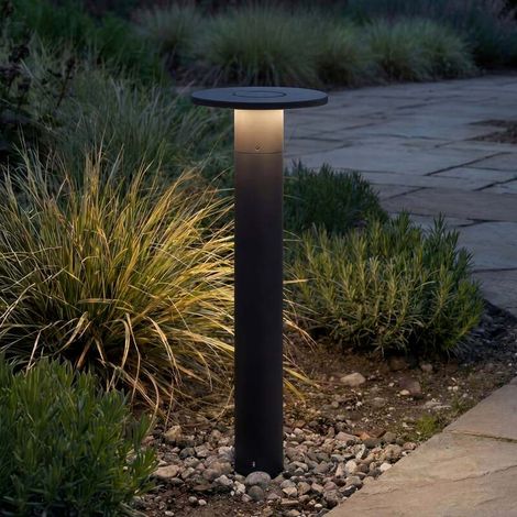 [NEUWERTIG] B-Ware Arcchio Wegeleuchte Gartenleuchte Tovio LED Pollerleuchte anthrazit 65cm hoch (1/2)
