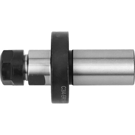 Tige de prolongation conique C3/4-ER11A-1.38L pour machine à graver, mandrin de serrage ER11, longueur 35mm, outil d'extension en acier, diamètre 3/4 pouce. (1/5)