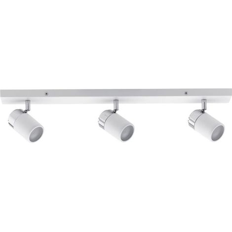 Zyli 66713 Plafonnier de salle de bain 30 W blanc, chrome S279631 (1/4)