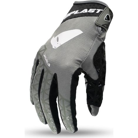 Gants de moto UFO Murai Cross Gris/Blanc Taille L Collection 2025