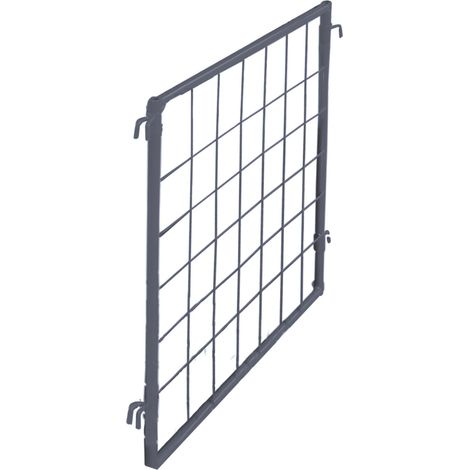 VarioFit Palettenaufsatz Trenngitter RAL 7016 anthrazitgrau 950 x 800 mm (1/3)
