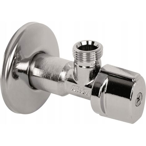 Valvola a sfera angolare 1/2" x 1/2'' per rubinetto del WC e lavatrice Arco NOV92MAC (1/4)