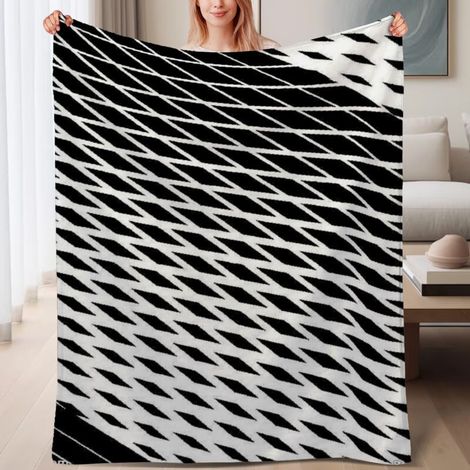 Couverture de lit en polaire, jeté doux et chaud pour le printemps, légère et luxueuse en microfibre de polyester, décoration intérieure, ajout parfait à la décoration intérieure, cadeau pour lui elle (1/4)
