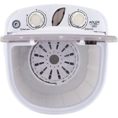 Adler AD 8055 mini lavatrice portatile bianca (1/7)