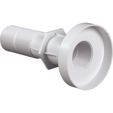Hayward – Traversée de paroi pour mini-led béton/liner – Raccord extérieur 2 pouces mâle – Raccord intérieur 2 pouces femelle à visser – En ABS adaptable