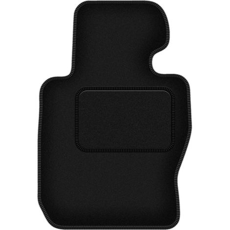 Alfombrilla de conductor negra para BMW 3 F31 Touring xDrive (2012-2019)
