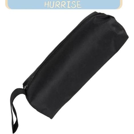 Sac à outils Tbest, petit sac multifonctionnel avec fermeture éclair et poche pour pinces, vis, quincaillerie de réparation et outils, vert foncé et noir. (1/5)