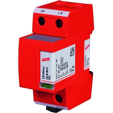 Pararrayos dehn dehnbloc m fm db 1 255 50kA montaje carril DIN