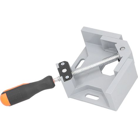 Serre-angle 90° - Serre-joint d'angle pour menuiserie - Plage de serrage 68 mm - Profondeur de mâchoire 35 mm - 1 pièce (1/5)