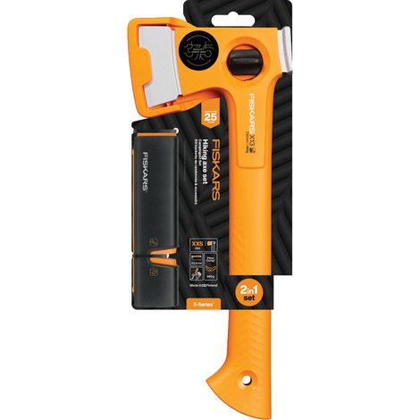 Gartengerät Fiskars x13 doppelt gehärtete Klinge mit Schärfer (1/2)