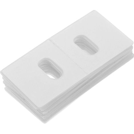 Lames de rechange pour stores verticaux (150 pièces) - Solution idéale pour la réparation de vos rideaux - Dimensions : 5 x 2,5 cm - Conception légère (1/5)