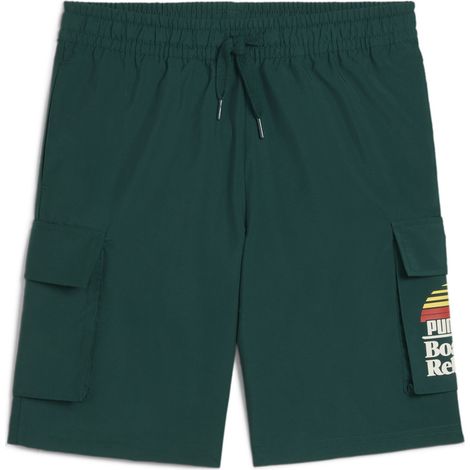 Puma MID90S Jungen Cargo-Chino-Shorts grün 68515460 Größe 176 (1/5)