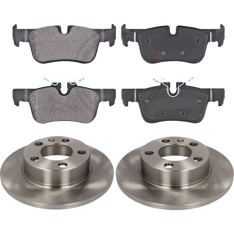 KIT FRENI POSTERIORI compatibile con BMW i3 (I01) - DISCHI + PASTIGLIE OEM: FDB4954 / A 00 520 / 18457 , 18458 /SOSTITUZIONE DIRETTA/BASSA POLVERE/SILENZIOSO (1/5)