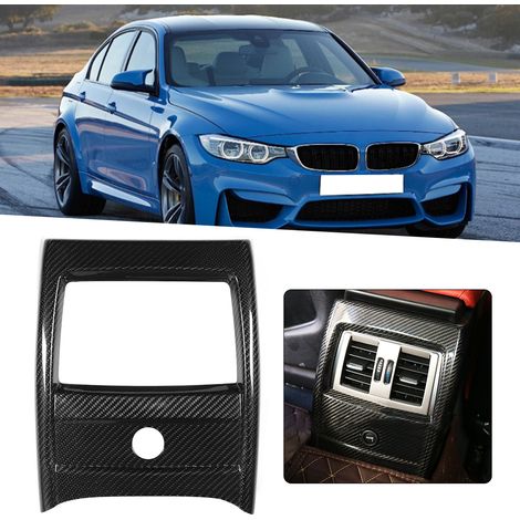 Cache de sortie d'air arrière en fibre de carbone pour BMW M3, M4, F80 et F82 (1/5)