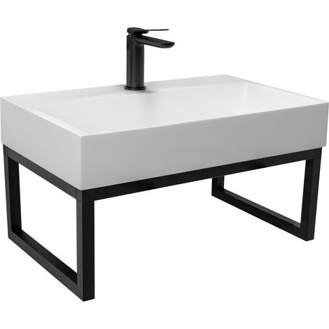 Vasque En Conglomérat Rea Goya 50 White (1/4)