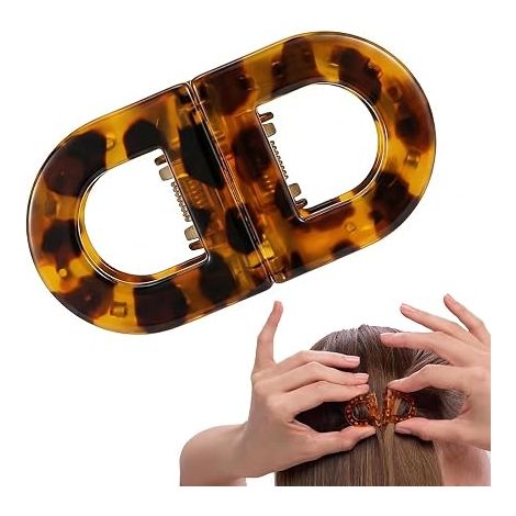Magnetic Hair Clip Hair Styling Accessories Seamless Design Non-Slip Daily Hairstyles (1/3)