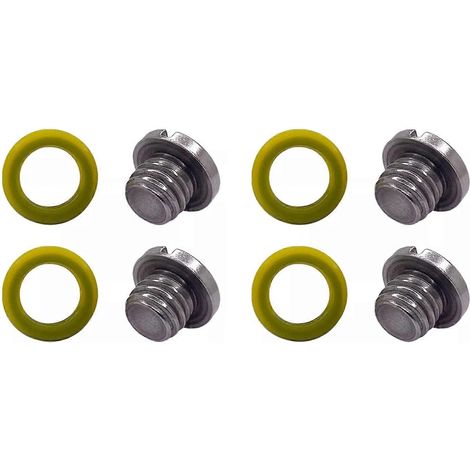 4x 18-2244 10-79953A2 10-79953Q2, Vis de vidange du carter d'embase Mercury (1/5)