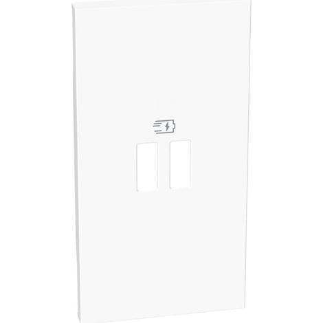 Living Now enjoliveur pour prise USB 2M Blanc BTICINO BTKW12PD