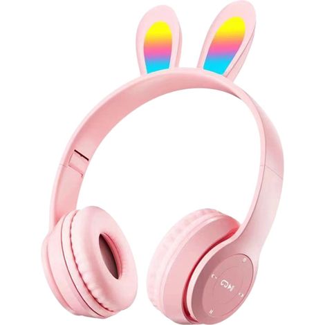 Ecouteurs Bluetooth - Version 5.0 - Portée Sans Fil 10 M - Batterie Haute Capacité - Design Pliable - ABS - Pour Adultes Et Enfants (1/5)