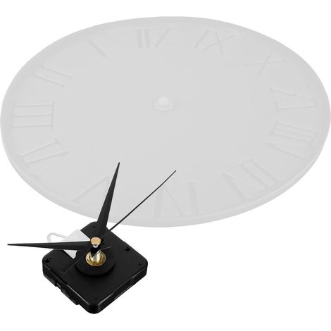 Kit de Moules en Silicone avec Mécanisme pour Facile à Utiliser pour Horloge Murale à Chiffres Romains pour Bureau et Chambre D'garçon et Filles (1/5)