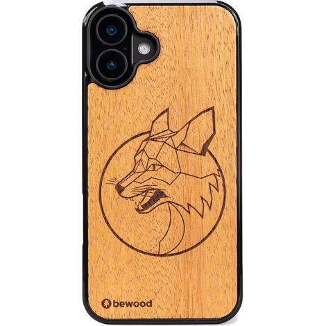 Bewood Holzhülle für iPhone 16 Plus LIS MERBAU (1/5)