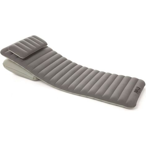 Bestway Matelas gonflable camping 1 personne 191 x 70 x 10.5 cm avec oreiller