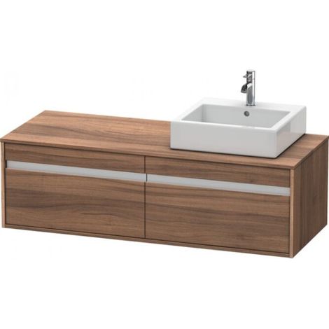Duravit Ketho Mueble de pared 6697, 2 extraíbles, 1400mm, para 1